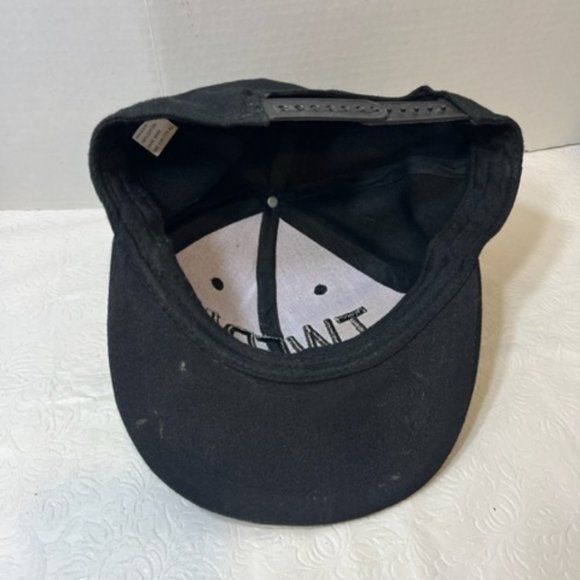 "TWERK" Embroidered Black Baseball Cap Hat Cotton Adjustable Snapback One Size - Picture 4 of 6
